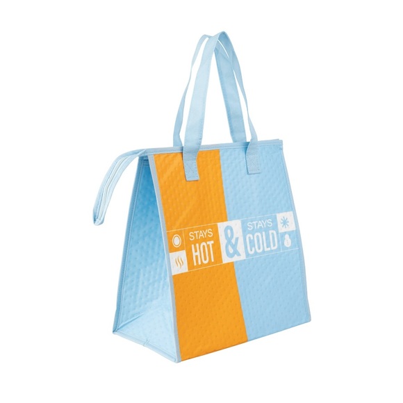 WALMART REUSABLE INSULATED HOT & COLD GROCERY BAG w/ZIPPER New - Picture 2 of 10